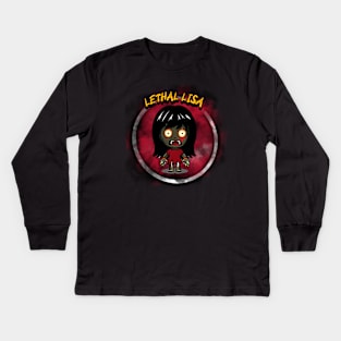 Lethal Lisa Kids Long Sleeve T-Shirt